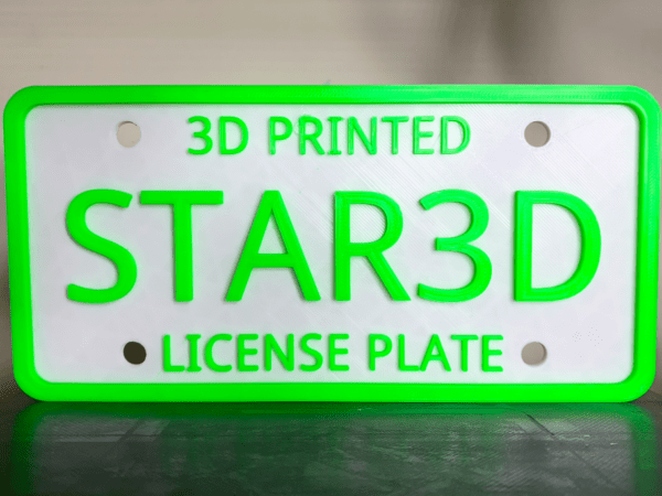 Custom License Plate